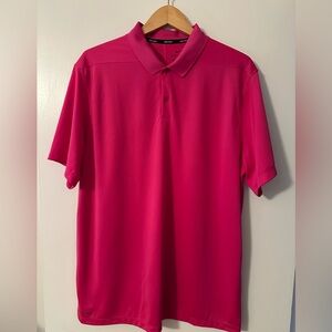 Nike Golf Men's Vivid Pink Polo Shirt